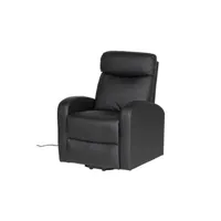 fauteuil de relaxation happy garden fauteuil électrique inclinable gaby noir