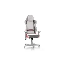 chaise gaming dxracer siège pc gamer air series r1s-gpg - gris et rose