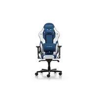 chaise gaming dxracer siège pc gamer gladiator g001 - bleu et blanc