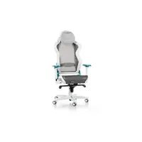 chaise gaming dxracer fauteuil gamer air series blanc et bleu