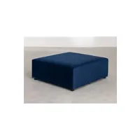 canapé droit sklum modules pour canapé en velours kata bleu cm
