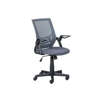 fauteuil de bureau altobuy jian - fauteuil de bureau tissu mesh coloris gris -