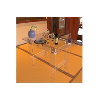 table basse form xl petite table transparente