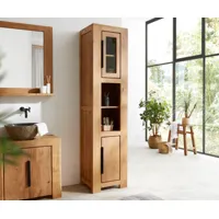 armoire-haute solidu 45x185 cm acacia naturel