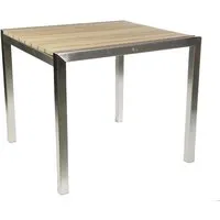 jan kurtz table luxury - teck - carré 90 x 90 cm