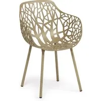 fast fauteuil de jardin forest - pearly gold
