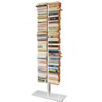 radius bibliothèque double booksbaum - blanc - hauteur 170 cm
