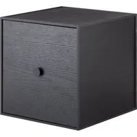 audo module armoire frame 28 - frêne noir - avec porte