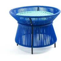 ames table corbeille caribe - bleu/menthe/noir