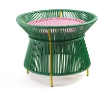 ames table corbeille caribe - vert/rose/curry