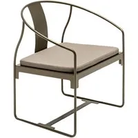 driade fauteuil d'extérieur mingx  - bronze