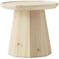 normann copenhagen table d'appoint pine  - pin - ø 45 cm