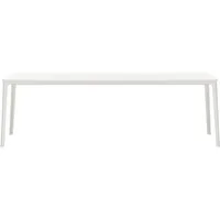 vitra table de salle à manger plate  - blanc - blanc - 220 x 100 cm