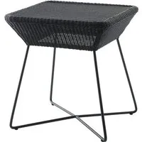 cane-line outdoor table d'appoint breeze - noir