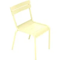 fermob chaise enfant luxembourg - a6 citron givré
