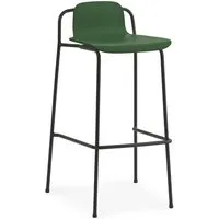 normann copenhagen chaise de bar studio - vert - h 75 cm
