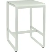 fermob table haute bellevie - a5 gris argile - 74 x 80 cm