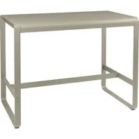 fermob table haute bellevie - 14 muscade - 140 x 80 cm