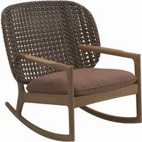 gloster fauteuil à bascule kay low back - tuck cider - osier brindle