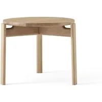 audo table de salon passage - chêne naturel - ø50 cm