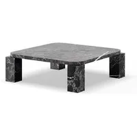 new works table d'appoint atlas - costa black - 82 x 82 cm