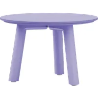 objekte unserer tage table basse meyer color medium - lilas - hauteur 35 cm