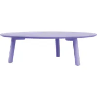 objekte unserer tage table basse meyer color large - lilas