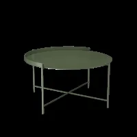 houe table d'appoint edge  - vert olive - l