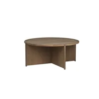 northern cling table basse - smoked oak - large