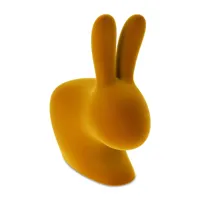 qeeboo chaise rabbit - jaune
