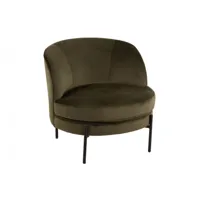 fauteuil dulzura textile / bois vert
