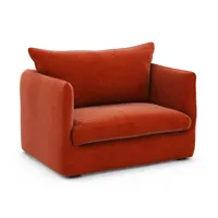 fauteuil xl velours neo chiquito