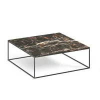 table basse marbre ambré mahaut