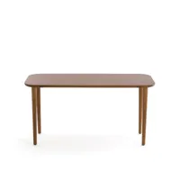 table basse rectangulaire noyer massif marlo