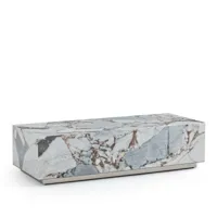 table basse cube en marbre alcana