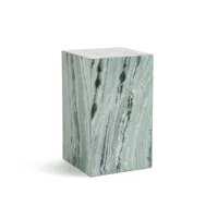 bout de canapé en marbre vert alcana