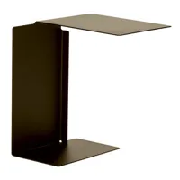 classicon - table d'appoint diana en métal, acier inoxydable verni couleur marron 47 x 43 53 cm designer konstantin grcic made in design