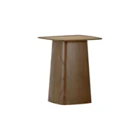vitra - table d'appoint metal side tables en bois, contreplaqué couleur bois naturel 31.5 x 39 cm designer ronan & erwan bouroullec made in design