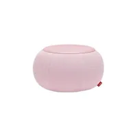 fatboy - table d'appoint dumpty en tissu, pvc couleur rose 65 x 43 cm made in design