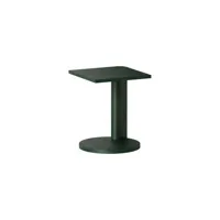 kann design - table d'appoint galta en bois, placage chêne teinté couleur vert 38 x 47 cm designer cluzel / pluchon made in design