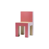 stamuli - chaise enfant tagada multicolore 25 x 27 46 cm designer stamuli bois, stratifié hpl
