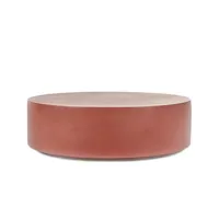 serax - table basse pawn en céramique, fibre polyester peinte couleur rouge 55.18 x 20 cm designer marie  michielssen made in design