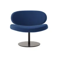 cappellini - fauteuil rembourré sunset en tissu, stratifié couleur bleu 91.46 x cm designer christophe pillet made in design