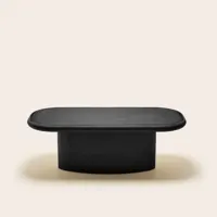 table basse calix noir carbone - noir