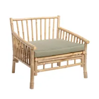 fauteuil de jardin en bambou