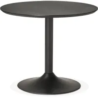 table de salon bois frêne noir