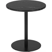 table basse verre noir