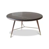 table basse en marbre noir