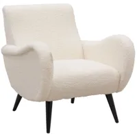 fauteuil design en polyester et bois douceur