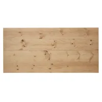 tête de lit en bois de pin marron 140x80cm